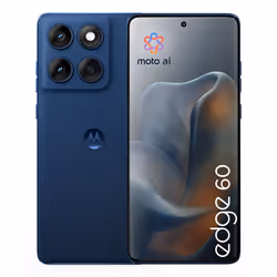 Motorola edge 60 16,9 cm (6.67") Double SIM Android 15 5G USB Type-C 12 Go 512 Go 5200 mAh Bleu