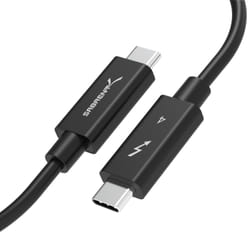 Sabrent CB-T4M2 Câble Thunderbolt 2 m Noir