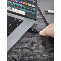 Sabrent CB-T4M2 Câble Thunderbolt 2 m Noir