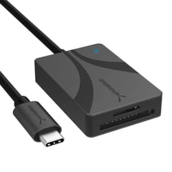 Sabrent CR-CSDM lecteur de carte mémoire USB 3.2 Gen 1 (3.1 Gen 1) Type-C Noir