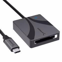 Sabrent CR-CFXB, CFexpress, Noir, 10000 Mbit/s, Aluminium, Énergie, Windows, Mac OS