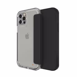 GEAR4 D3O Wembley Flip 6.1" Folio Noir, Transparent