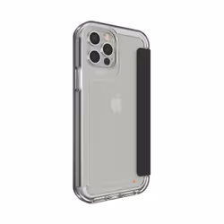GEAR4 D3O Wembley Flip 6.7" Folio Noir, Transparent