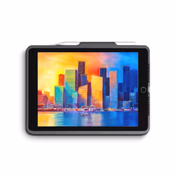 ZAGG Pro Keys, Nordique, Apple, iPad, Noir, Gris, 25,9 cm (10.2"), Sans fil