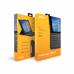 ZAGG Messenger Folio 2 Charbon de bois Bluetooth Allemand - Vue supplémentaire 5