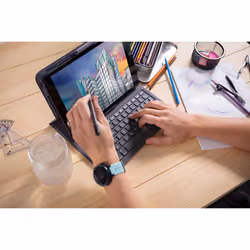 ZAGG Messenger Folio 2 Charbon de bois Bluetooth Allemand - Vue supplémentaire 7