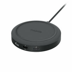 mophie Wireless Charging Hub Universel Noir Secteur Recharge sans fil Charge rapide Intérieure