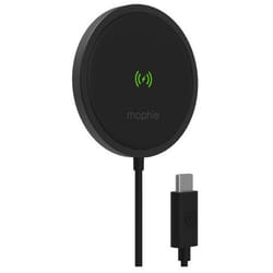 mophie 401307634 chargeur d'appareils mobiles Smartphone Noir Secteur Recharge sans fil Intérieure