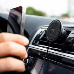 mophie snap+ wireless vent mount Smartphone Noir Allume-cigare Recharge sans fil Auto