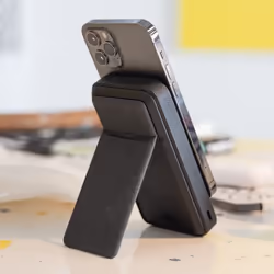 mophie Snap + powerstation stand 10000 mAh Recharge sans fil Noir