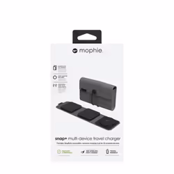 mophie 401309741 chargeur d'appareils mobiles Casque, Téléphone portable Graphite Secteur Recharge sans fil Intérieure