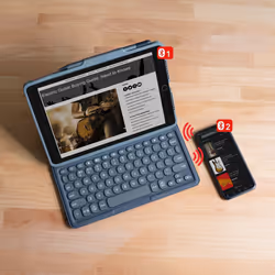 ZAGG Pro Keys clavier Universel Bluetooth QWERTY Anglais Gris - Vue supplémentaire 4