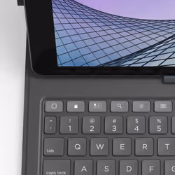 ZAGG Messenger Folio 2 QWERTY Anglais Bluetooth Charbon de bois - Vue supplémentaire 5