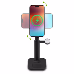 mophie 401311461 chargeur d'appareils mobiles Smartphone, Smartwatch, Écouteurs, Casque Noir USB Recharge sans fil Charge rapide Intérieure - Vue supplémentaire 5