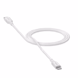 mophie essentials Lightning to USB-C | charging cable (1M), 1 m, Lightning, USB C, Mâle, Mâle, Blanc