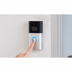 Ring Video Doorbell 3 Noir, Nickel