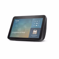 Amazon Echo Show 8 (2nd gen.), Amazon Alexa, Rectangle, Anthracite, Fire OS, 20,3 cm (8"), 1280 x 800 pixels