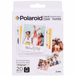 Polaroid POLZL3X420, Jet d'encre, Multicolore, 20 feuilles, CE, POP, 8,9 cm