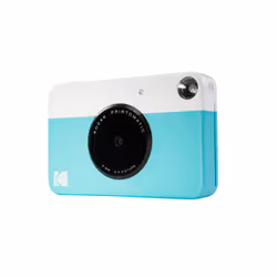 Kodak Printomatic, 50,8 x 76,2 mm, Bleu, Blanc, Auto, MicroSD (TransFlash), Auto, Auto, Flash désactivé, Flash activé