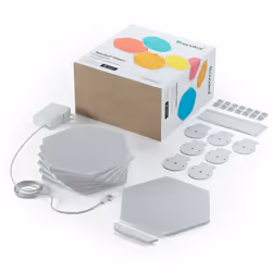 Nanoleaf Shapes Hexagons, Blanc, Chambre à coucher, Chambre d'enfant, CE, LED, 6500 K, Secteur