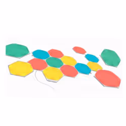 Nanoleaf NL42-6002HX-15PK, Hexagonal, Blanc, RGB, Secteur, 15 pièce(s)