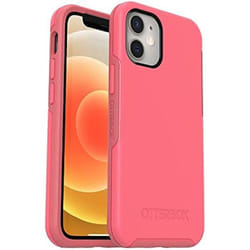 Otterbox Symmetry+ MagSafe Coque pour iPhone 12 Mini Rose Noir
