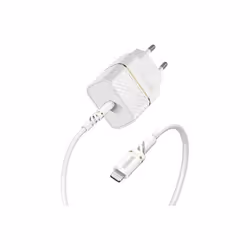 Chargeur USB C OTTERBOX USB-C 20W + Cable Lightning blanc
