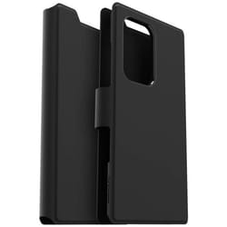 Coque de protection - OTTERBOX - Strada Via - Samsung Galaxy S22 Ultra - Cuir noir - Aimantée
