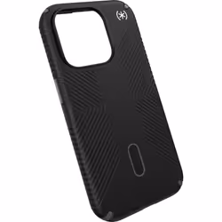 Speck Presidio2 Grip, Housse, Apple, iPhone 15 Pro, 15,5 cm (6.1"), Noir