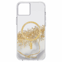 Case-mate Karat Marble 6.7" Housse Or, Gris, Transparent, Blanc