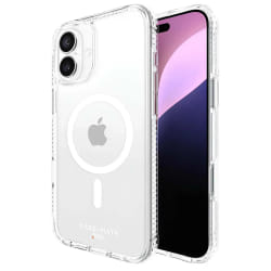 CASE MATE Coque Tough D3O MagSafe pour iPhone 16 Plus avec Fixation Magnétique Transparent