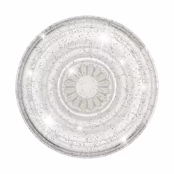 PopSockets Clear Glitter Silver, Grip, Argent, Translucide, Universel, 1 pièce(s), 38,8 mm, 7,7 mm