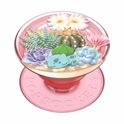 Pop Grip pour Smartphones Standard Bulbasaur Terrarium de Pokémon PopSockets Multicolore