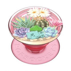 Pop Grip pour Smartphones Standard Bulbasaur Terrarium de Pokémon PopSockets Multicolore
