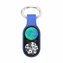 PopSockets PopPuck Starter Pack Blue Jar, Bracelet magique, Métal, Noir, Vert, Bleu