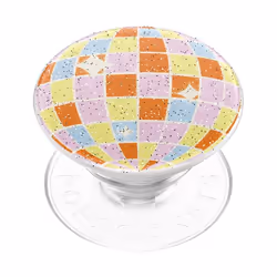 PopGrip - PopSockets - Universel - Motif Retro Disco - Multicolore - Support Smartphone