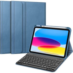 Clavier - FINTIE - iPad 10ème Génération 2022 - AZERTY - Bluetooth - Antichoc - Housse Multiposition