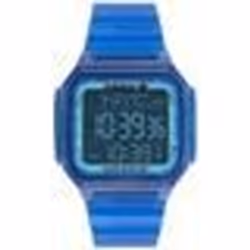 Montre à bracelet Adidas Watches AOST22047 Plastique Bleu - Alarme de chronographie - Quartz - Digital - Adulte