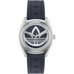 Montre - Adidas - AOFH23014 - Bracelet en Silicone Noir - Étanche 5 ATM - Sportive