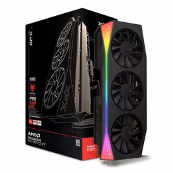 XFX Mercury Radeon RX 9070 XT OC Gaming Edition AMD 16 Go GDDR6 - Vue supplémentaire 4