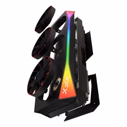 XFX Mercury Radeon RX 9070 XT OC Magnetic Air Edition RGB AMD 16 Go GDDR6 - Vue supplémentaire 4