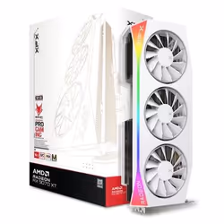 XFX Mercury Radeon RX 9070 XT OC Magnetic Air Edition AMD 16 Go GDDR6 - Vue supplémentaire 6