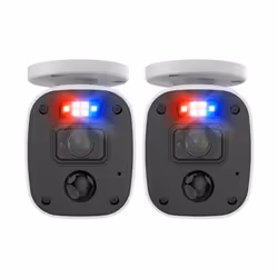 Swann SWPRO-1080MQBPK2, Caméra de sécurité IP, Intérieure et extérieure, Avec fil, Plafond/mur, Blanc, Boîte