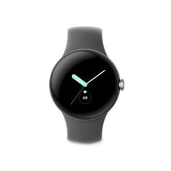 Google Pixel Watch AMOLED 41 mm Numérique Écran tactile 4G Argent Wifi GPS (satellite)