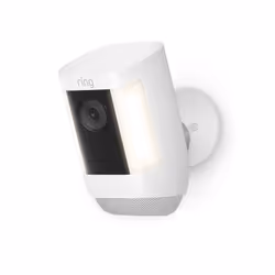 Ring Spotlight Cam Pro Battery, Caméra de sécurité IP, Extérieure, Sans fil, Plafond/mur, Blanc, Boîte