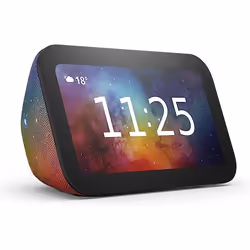 Amazon Echo Show 5 (3. Gen.) Kids, Amazon Alexa, Rectangle, Noir, Android, Fire OS, iOS, 14 cm (5.5"), MediaTek