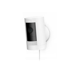 Ring Stick Up Cam Plug-in Boîte Caméra de sécurité IP Intérieure et extérieure Sur bureau/mural