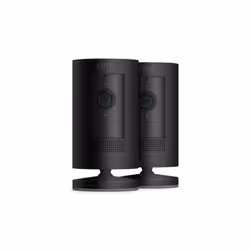 Ring Stick Up Cam Battery, Caméra de sécurité IP, Intérieure et extérieure, Sans fil, 2400 MHz, Sur bureau/mural, Noir