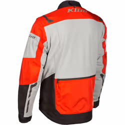 Klim Dakar Veste textile moto, noir-gris-rouge, taille S pour Hommes