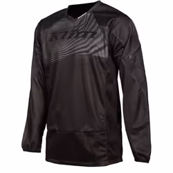 Klim Dakar 2023 Maillot de motocross, noir-gris, taille L pour Hommes